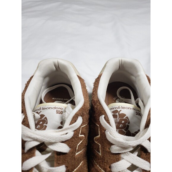 New Balance 550 Aime Leon Dore Brown Suede Mens Size 7.5D Shoes BB550DB1